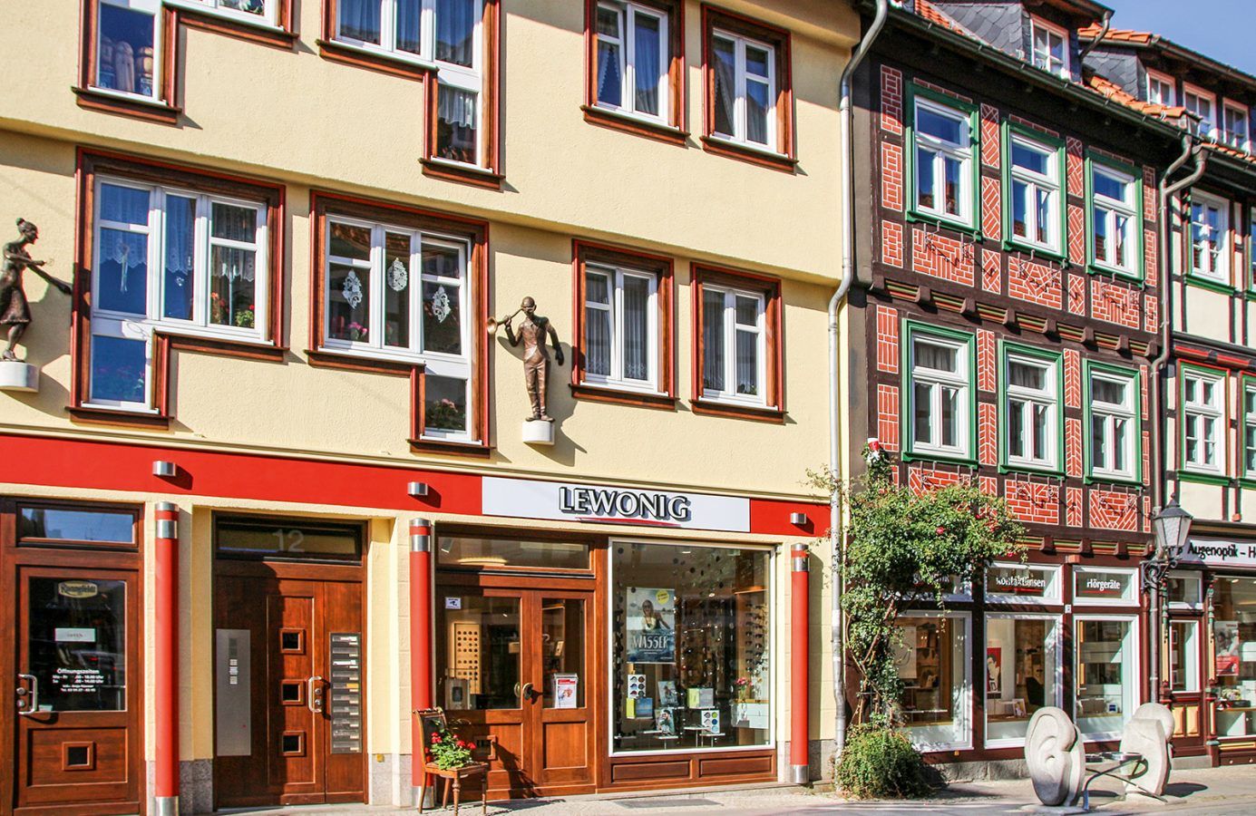 Augenoptik Lewonig - Hausansicht Standort, Wernigerode