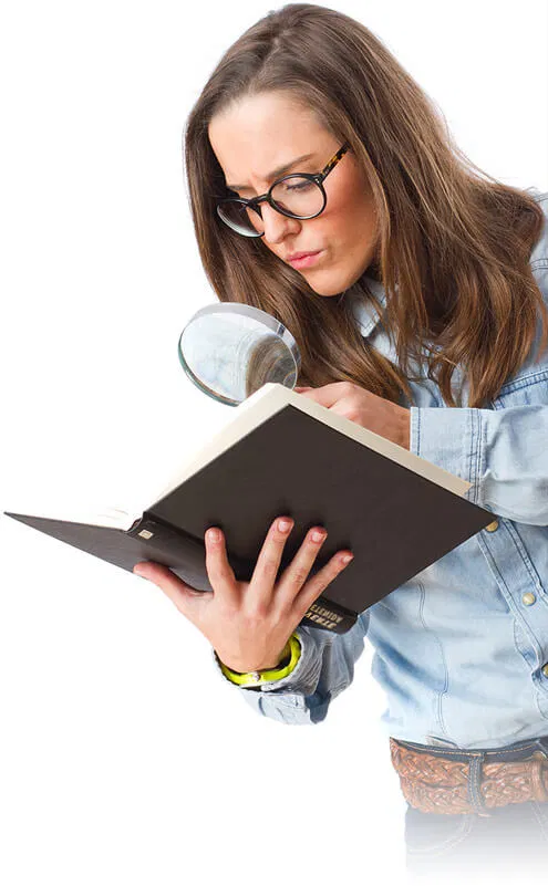 Vergrößernde Sehhilfen